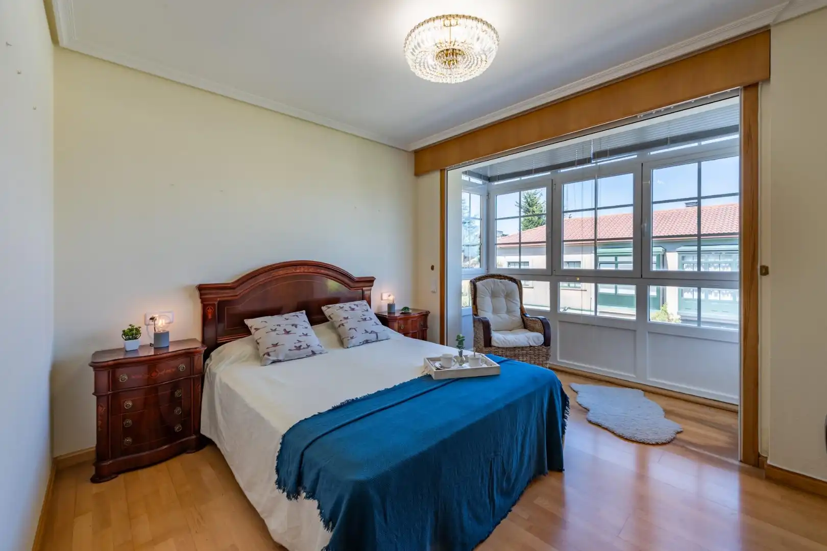 Bedroom of Detached homes for sale in A Coruña Capital   with Heating, Private garden and Storage room