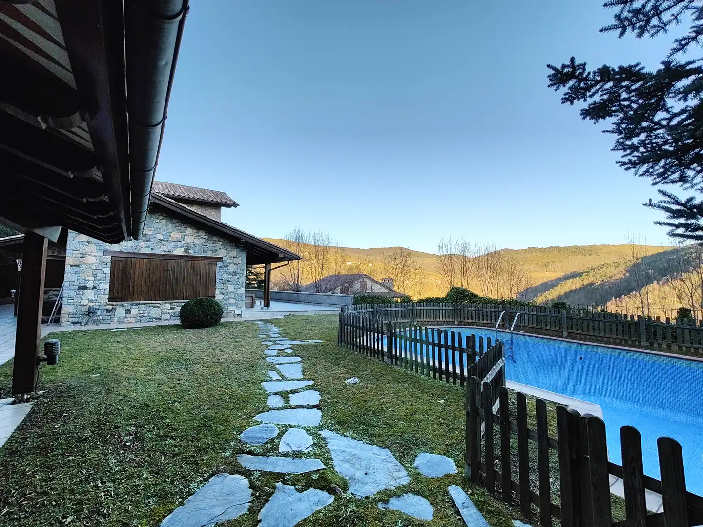 Swimming pool of Houses for sale in Molló  with Heating, Private garden and Terrace