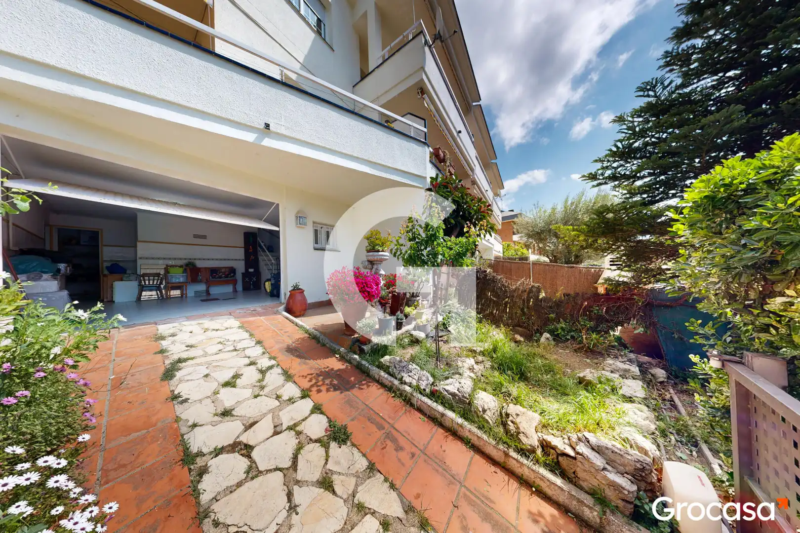 Garden of Houses for sale in Corbera de Llobregat  with Air Conditioner, Heating and Private garden