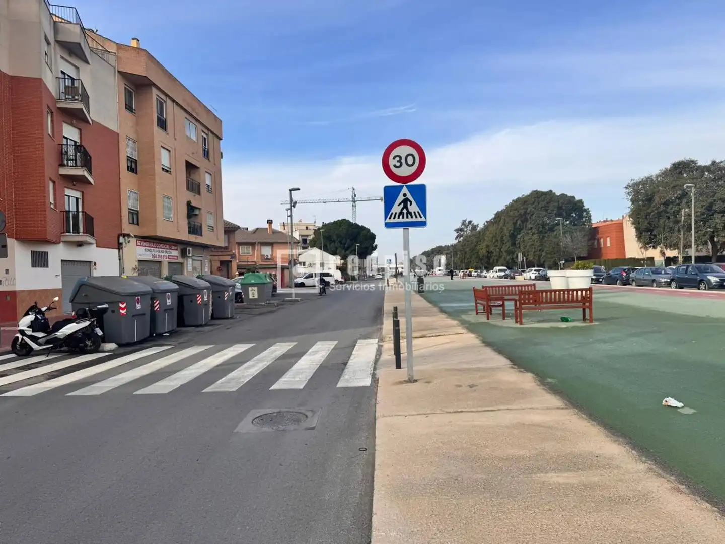 Vista exterior de Piso en venta en Murcia con Aire acondicionado, Calefacción y Terraza