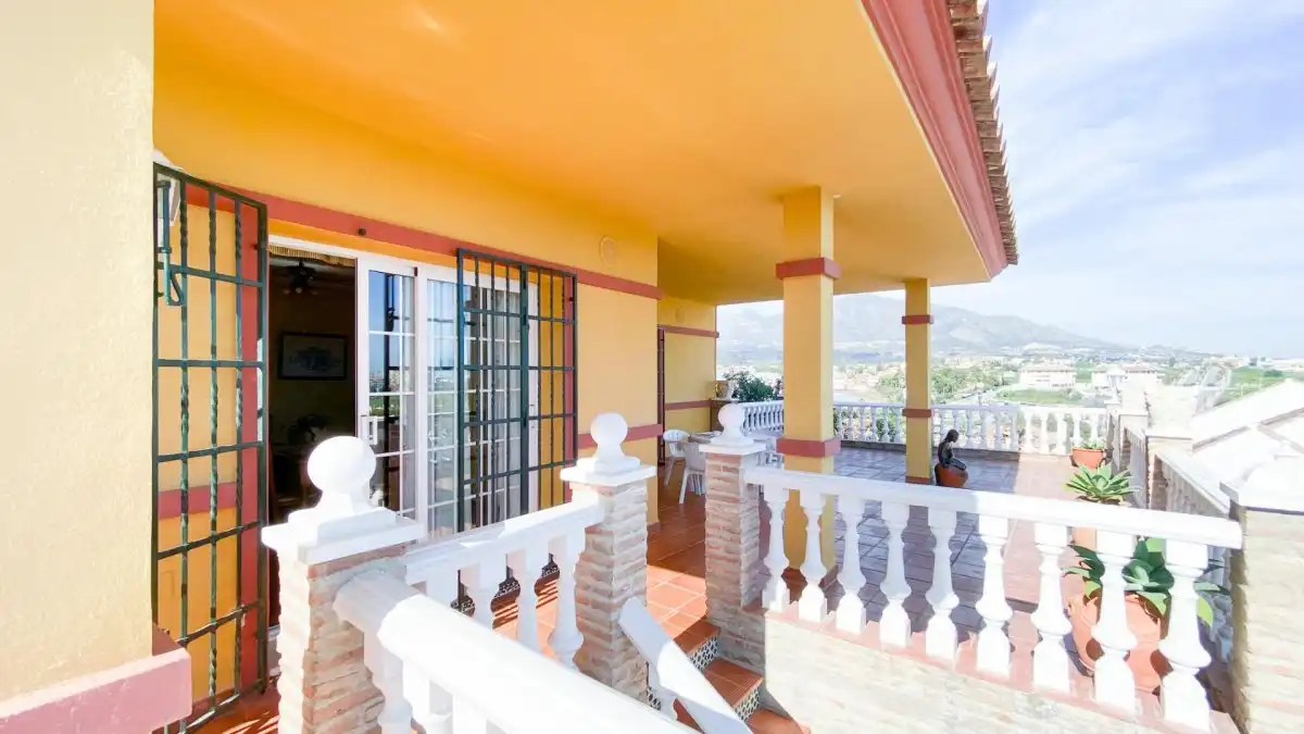 Terraza de Casa o chalet en venta en Mijas con Calefacción, Jardín privado y Terraza