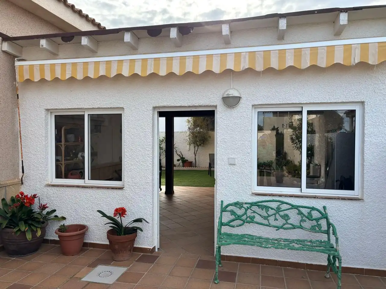 Terraza de Casa o chalet en venta en La Manga del Mar Menor con Aire acondicionado, Calefacción y Jardín privado
