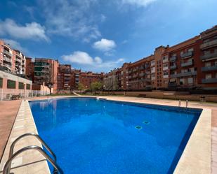 Swimming pool of Attic for sale in Castelldefels  with Air Conditioner, Heating and Parquet flooring