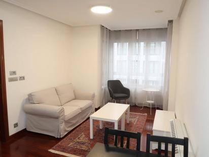 Sala d'estar de Apartament de lloguer en A Coruña Capital  amb Calefacció i Traster