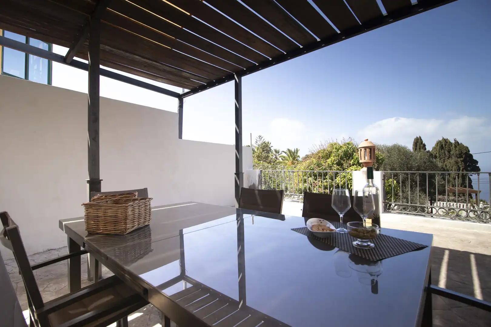 Terrace of Houses for rent in Tacoronte  with Air Conditioner, Private garden and Terrace