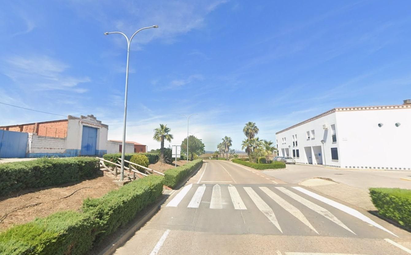 Vista exterior de Nave industrial en venta en Puebla del Prior