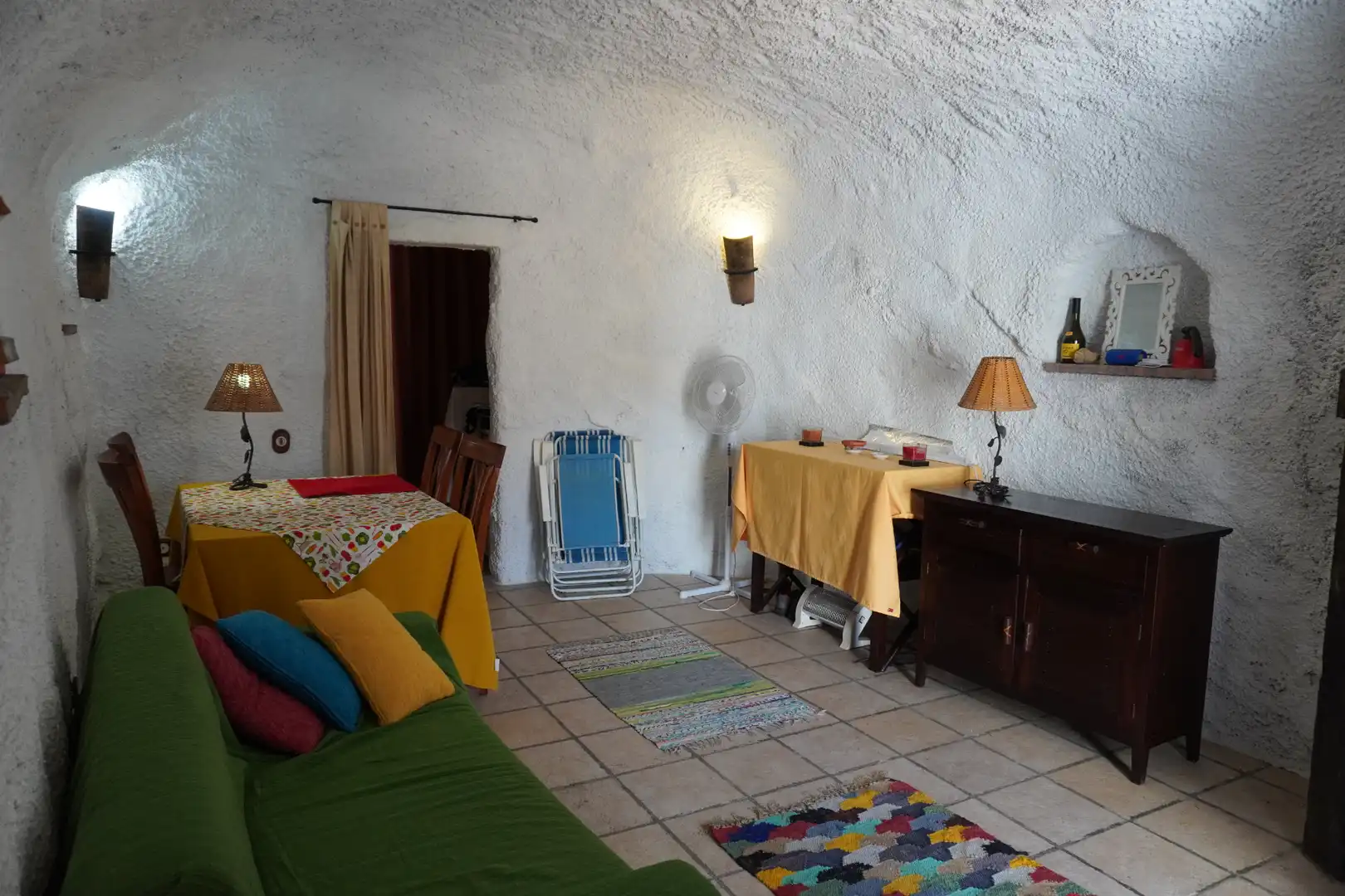 Sala d'estar de Casa o xalet en venda en Terque amb Terrassa, Moblat i Rentadora