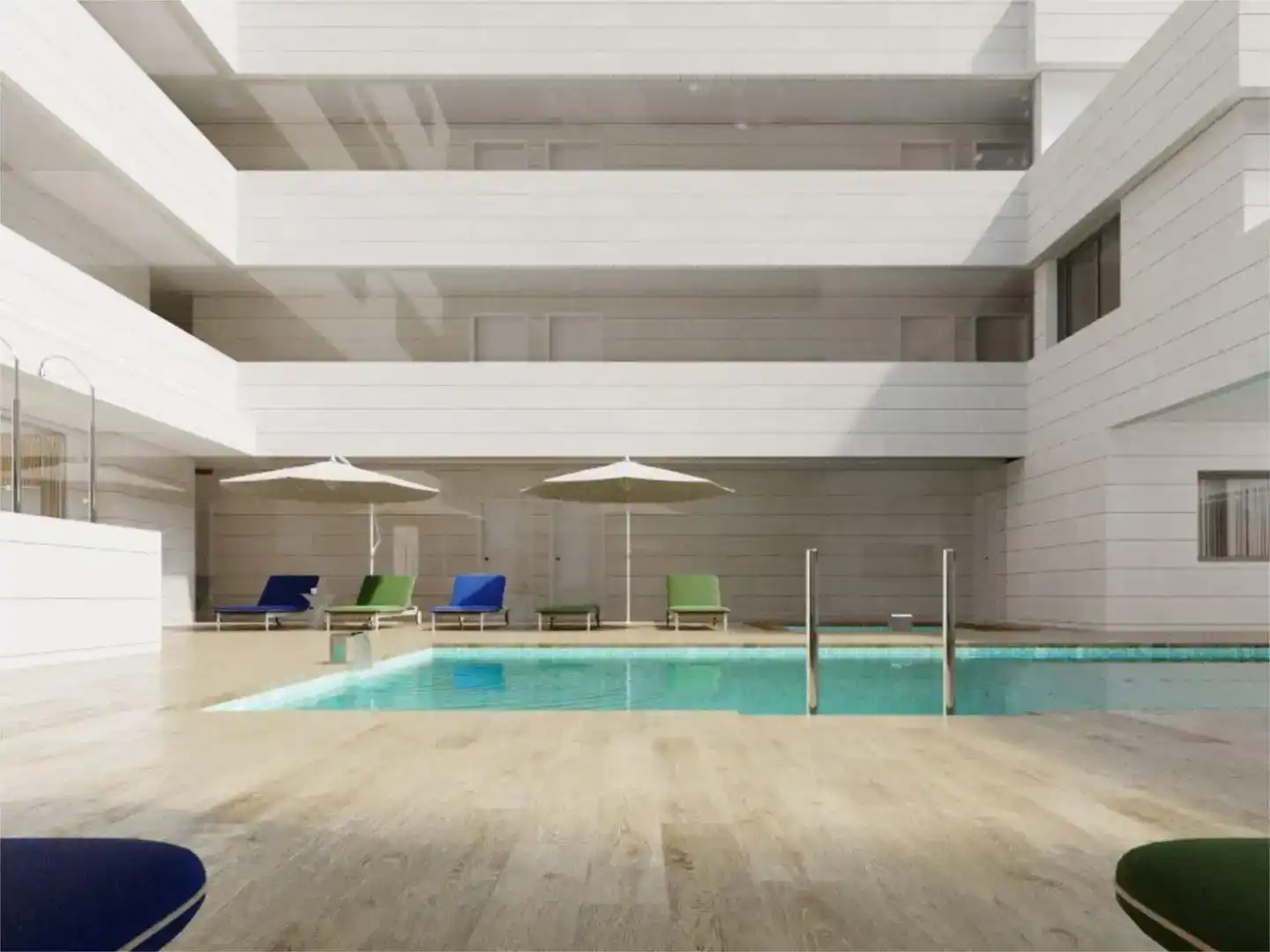 Piscina de Piso en venta en  Madrid Capital con Aire acondicionado, Piscina y Balcón