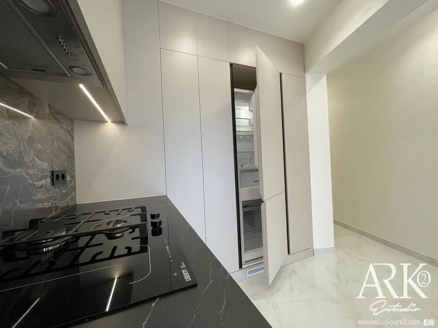 Kitchen of Apartments for sale in Gandia  with Air Conditioner, Terrace and Furnished