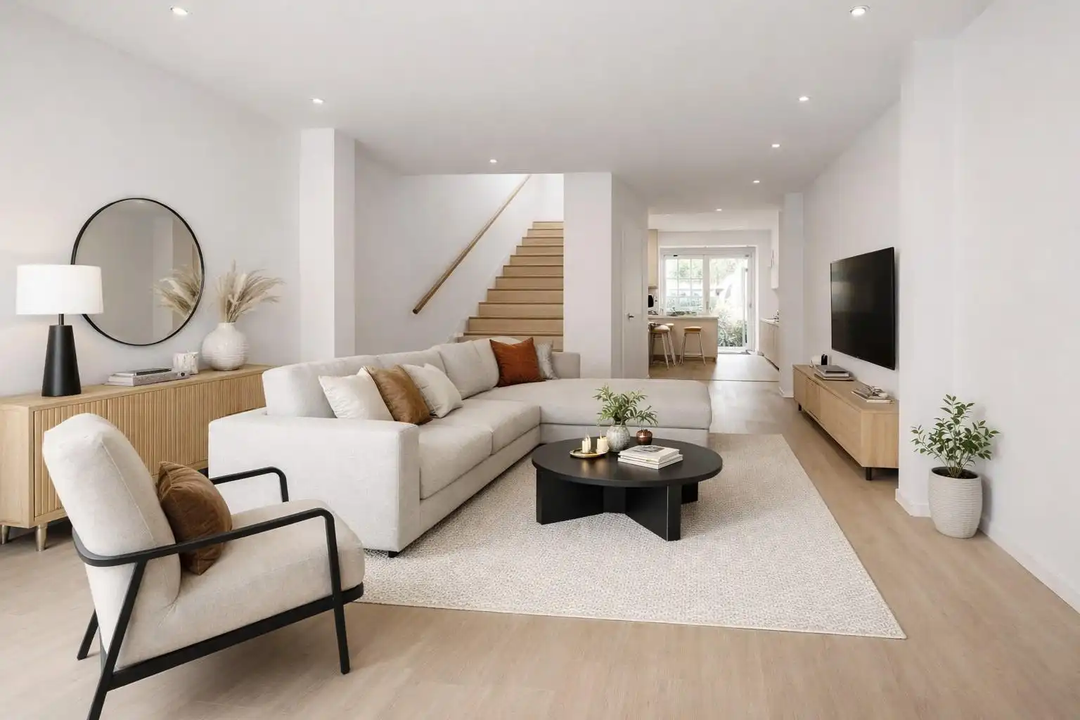 Wohnzimmer von Einfamilien-Reihenhaus zum Verkauf in Padul