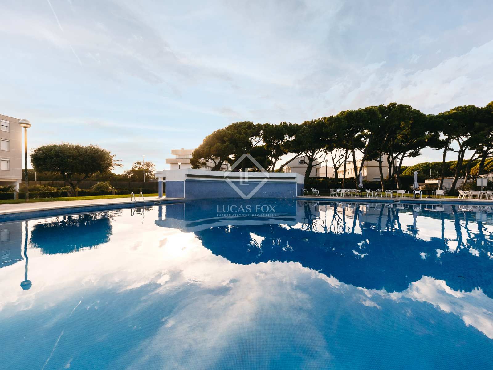 Swimming pool of Flat for sale in Gavà  with Heating, Private garden and Storage room