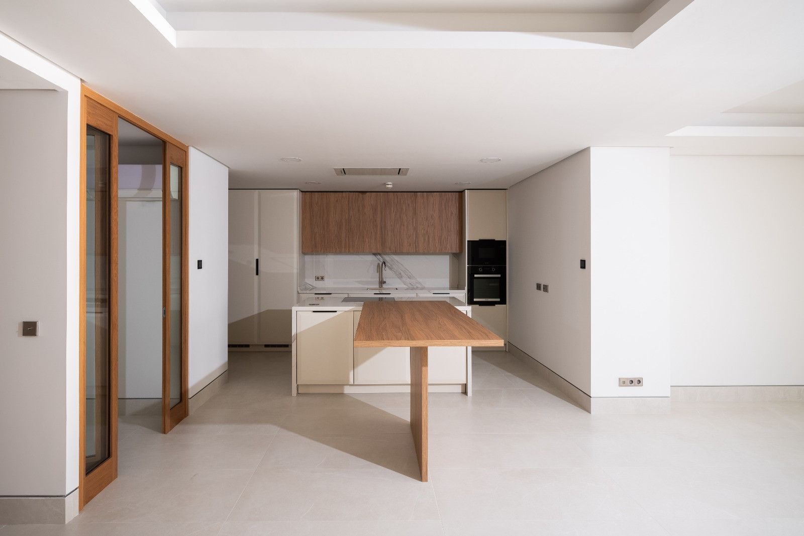 Kitchen of Apartment for sale in Málaga Capital  with Air Conditioner, Terrace and Swimming Pool