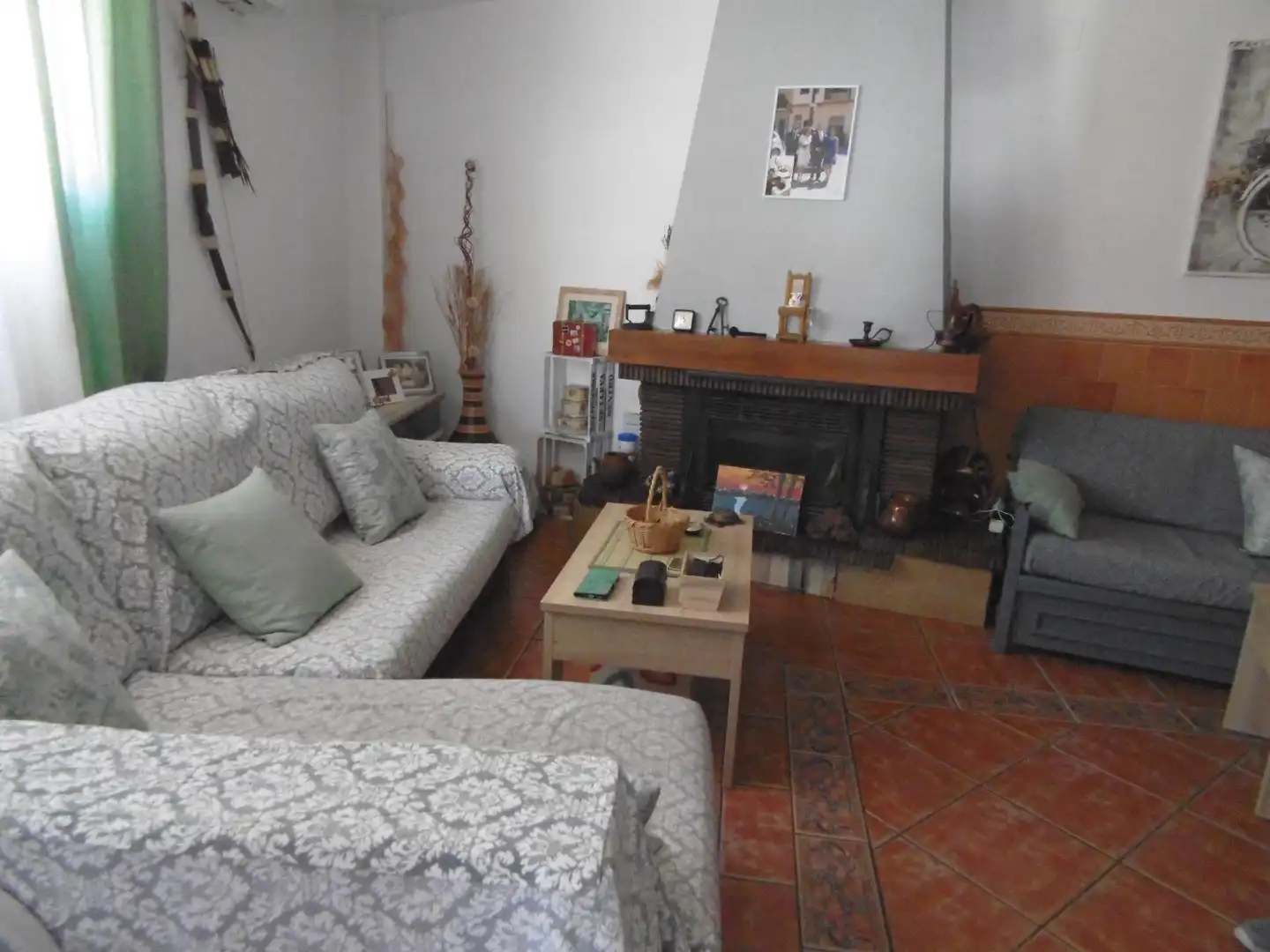 Sala d'estar de Àtic en venda en L'Alcora amb Aire condicionat i Terrassa