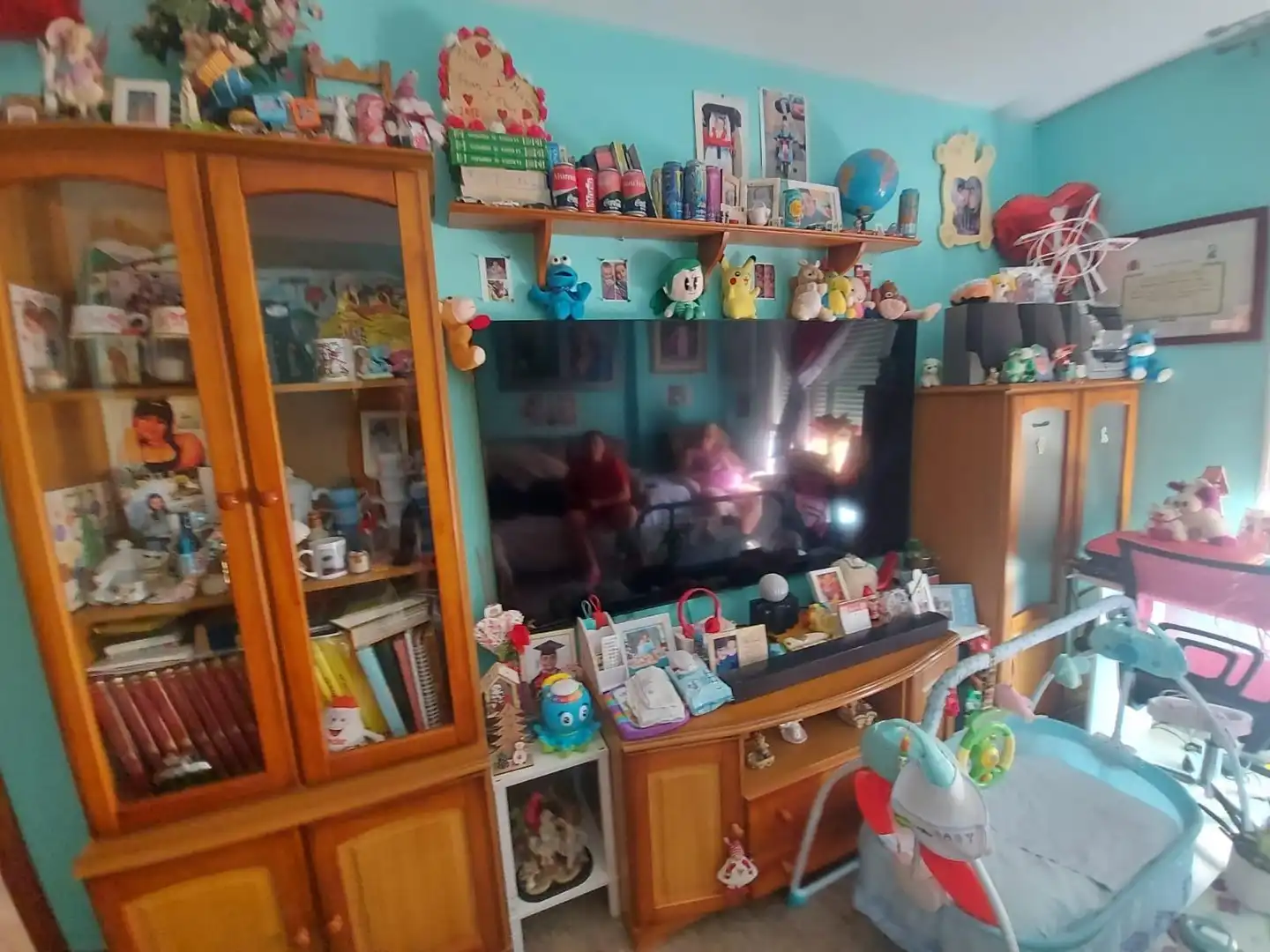 Sala de estar de Piso en venta en El Ejido con Aire acondicionado