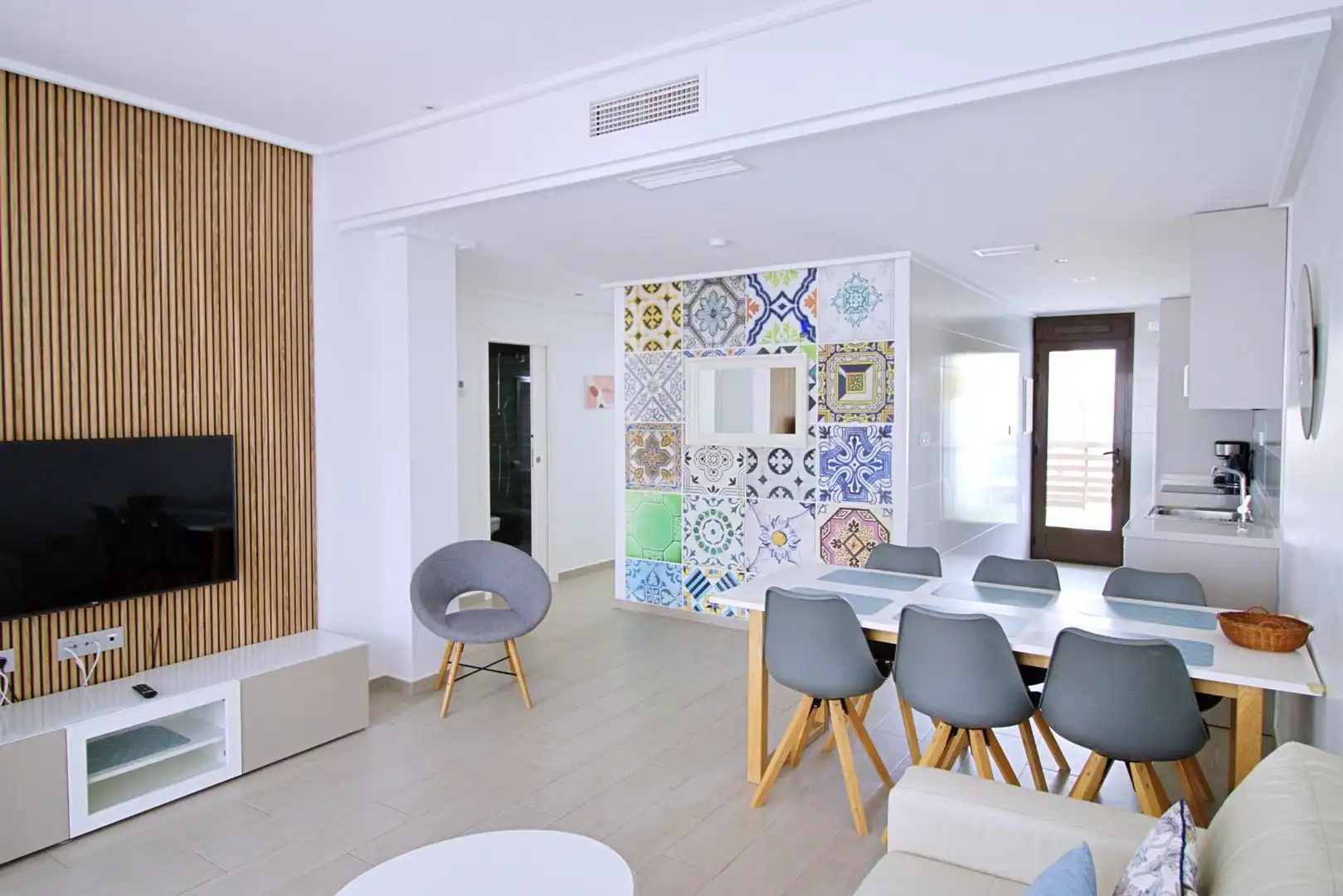 Comedor de Planta baja en venta en Pilar de la Horadada con Aire acondicionado, Jardín privado y Terraza