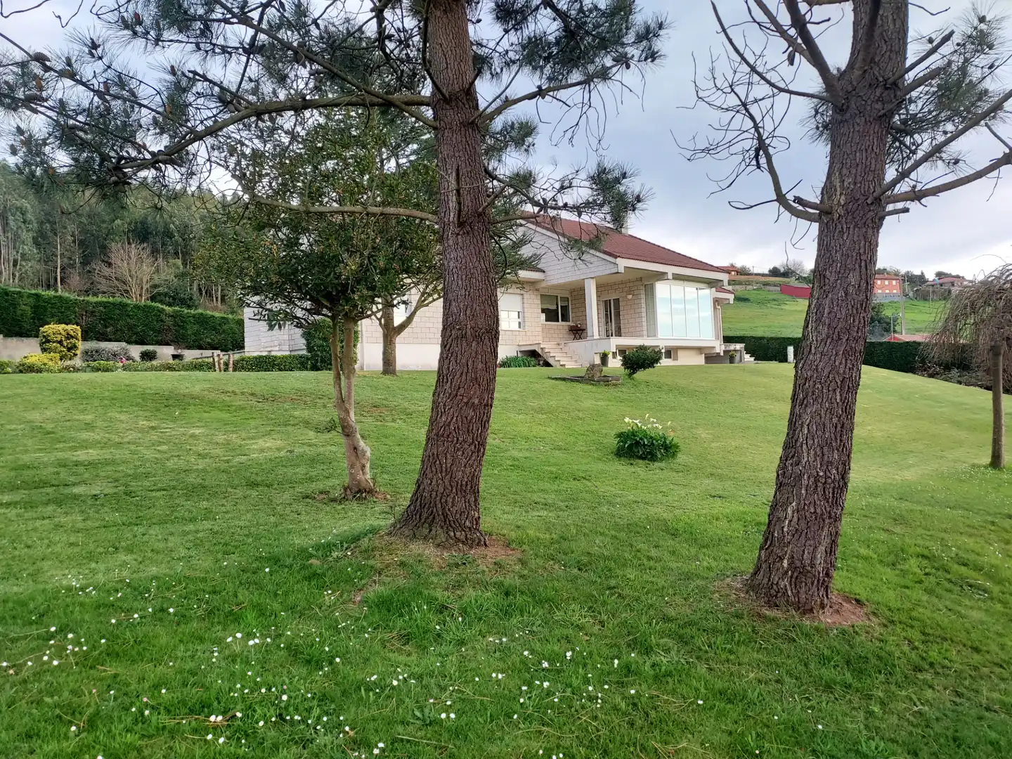 Exterior view of Houses for sale in Castrillón  with Heating, Private garden and Parquet flooring
