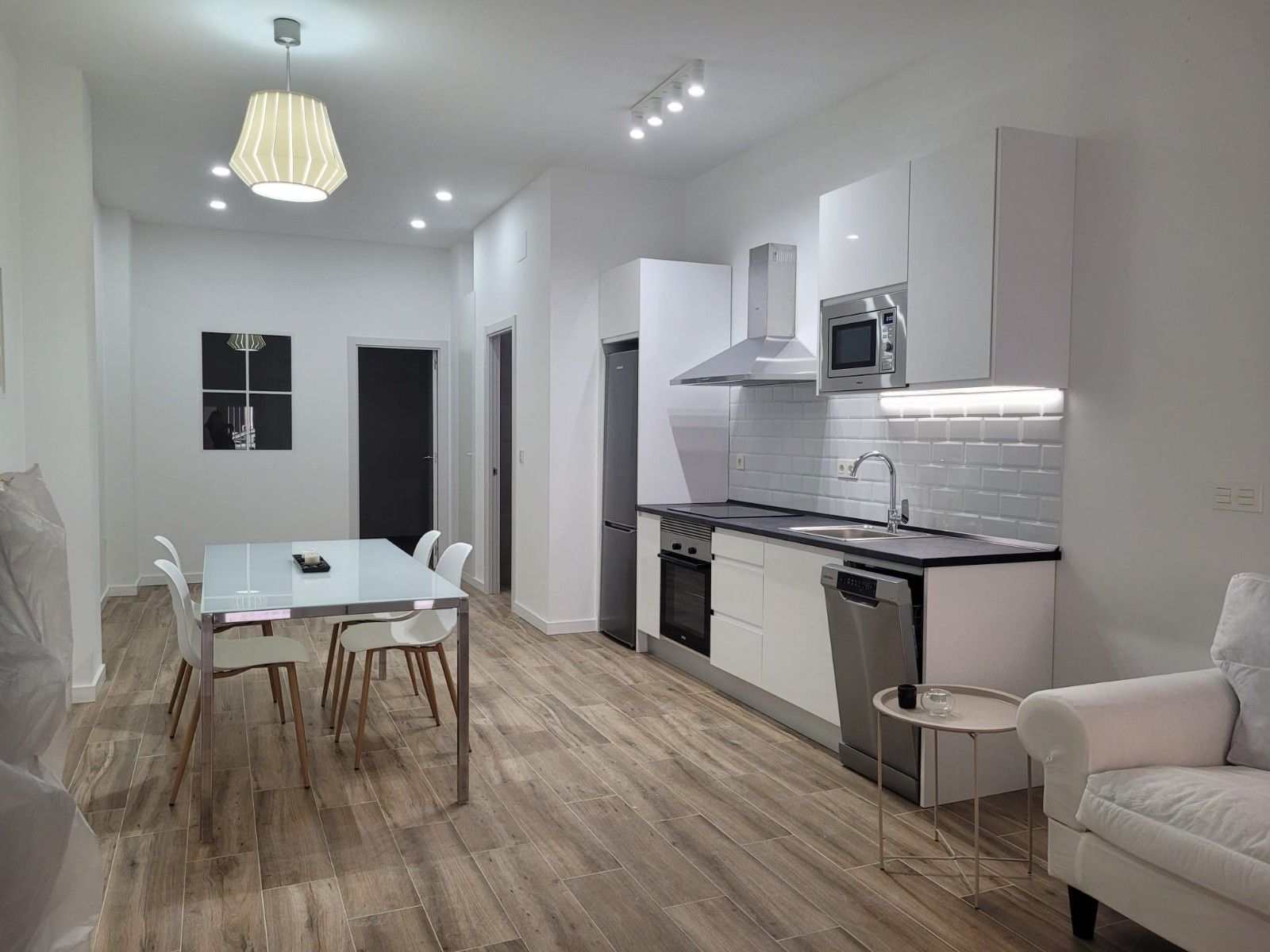 Cuina de Estudi de lloguer en San Vicente del Raspeig / Sant Vicent del Raspeig amb Moblat, Forn i Rentadora