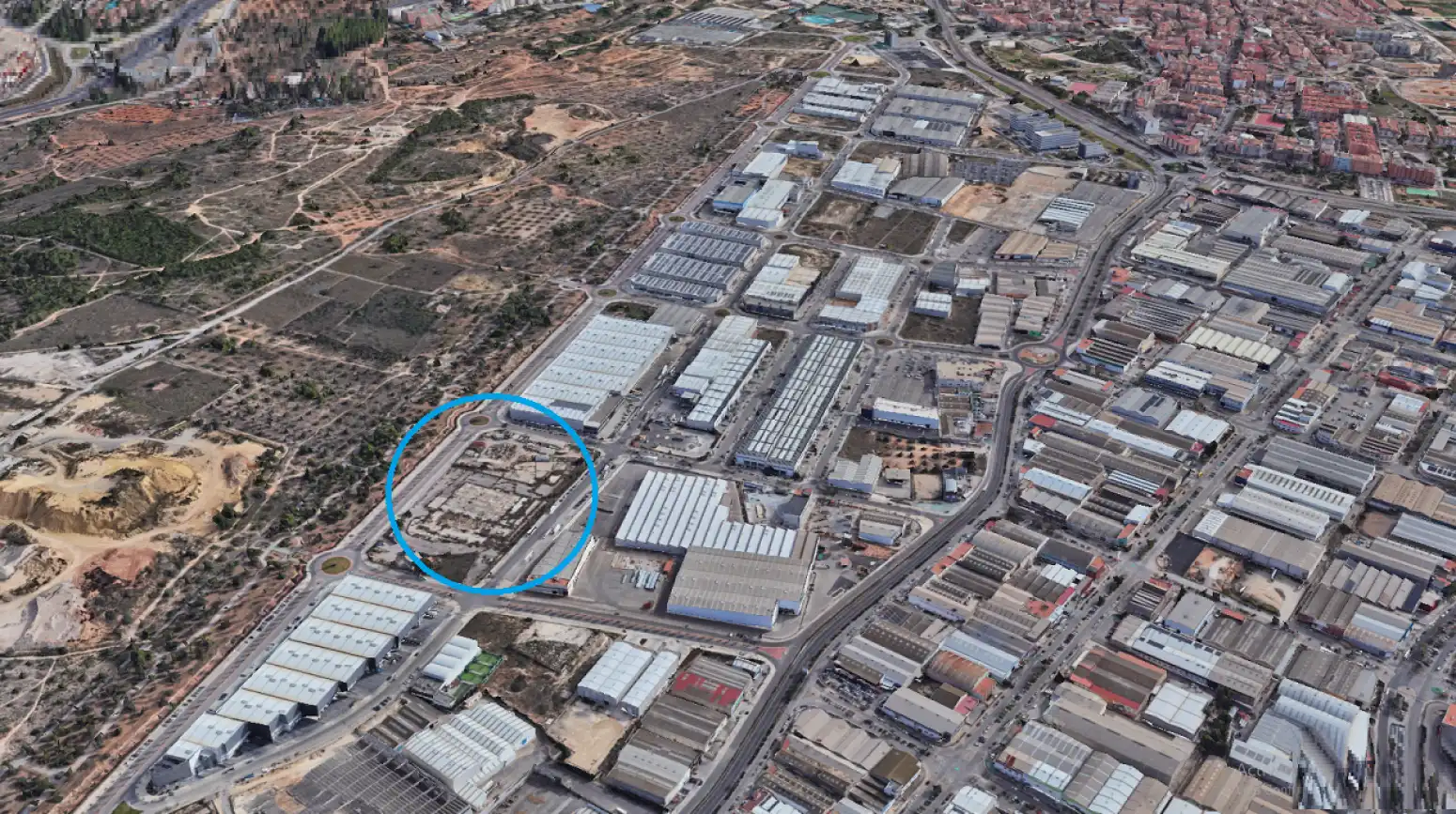 Vista exterior de Terreno en venta en Paterna