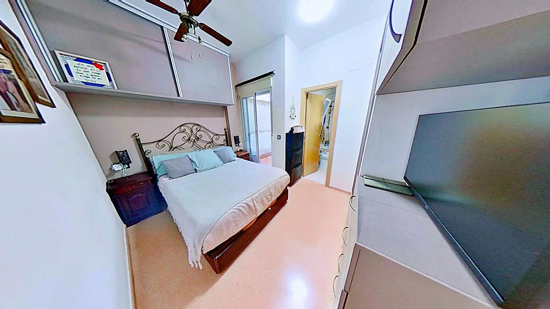 Bedroom of Flat for sale in Alicante / Alacant  with Air Conditioner, Heating and Terrace