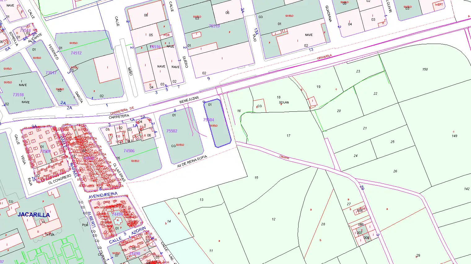Residential land for sale in Carretera Benejúzar, Jacarilla, Spain
