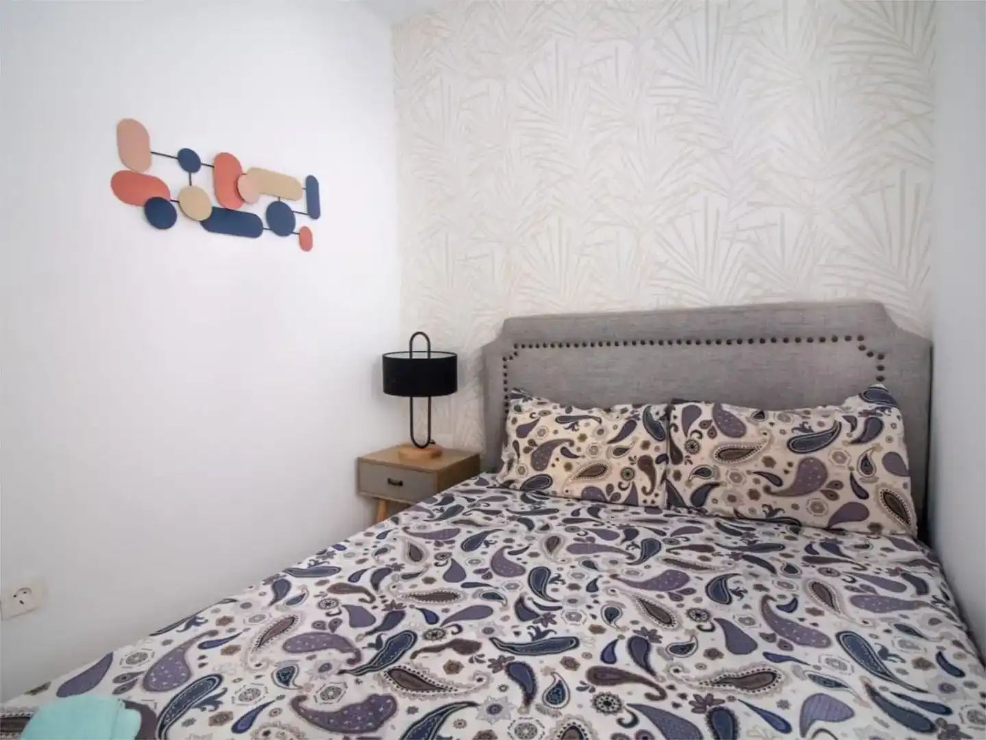 Schlafzimmer von Wohnung zur Miete in Málaga Capital mit Klimaanlage
