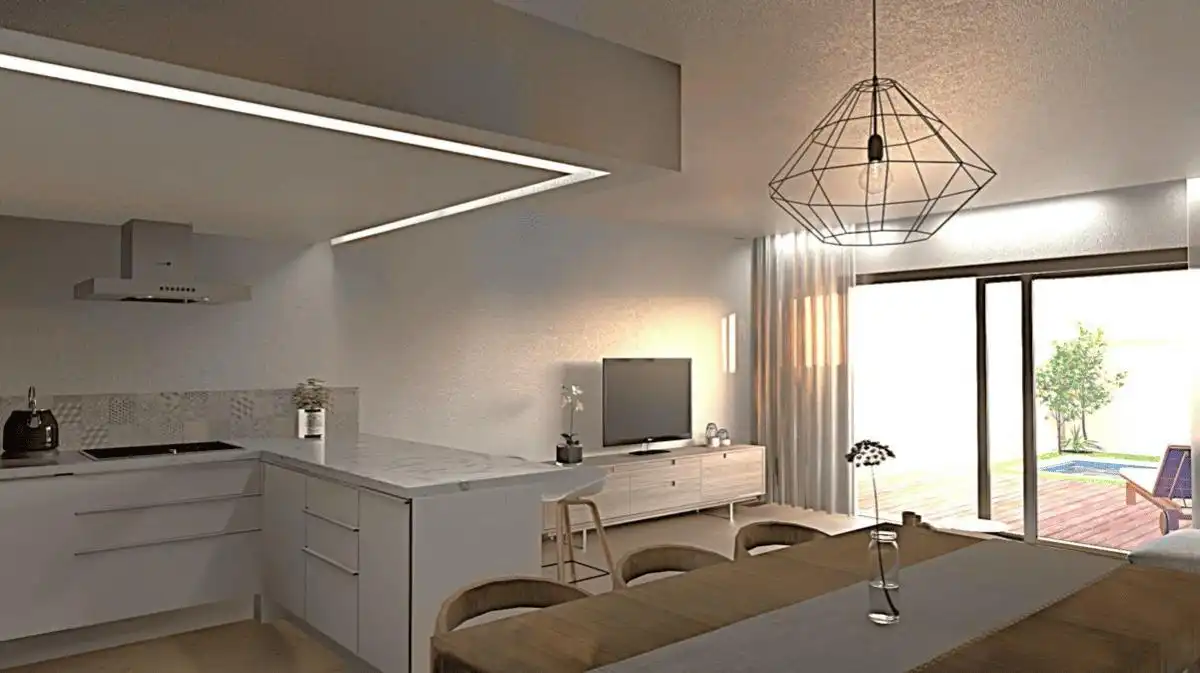 Cocina de Casa adosada en venta en Llubí con Aire acondicionado, Calefacción y Jardín privado