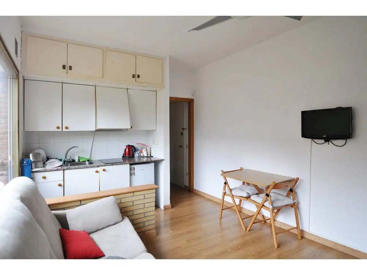 Küche von Wohnung zum Verkauf in Lloret de Mar mit Heizung, Parkett und Möbliert