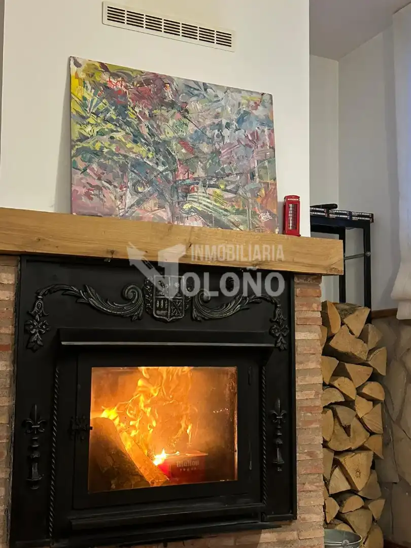 Living room of Houses for sale in Anguciana  with Heating, Private garden and Parquet flooring