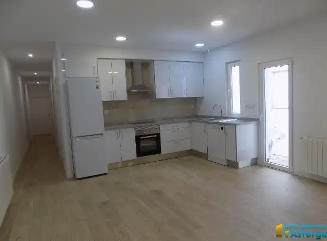 Kitchen of Flat for rent in Astorga  with Heating, Terrace and Storage room