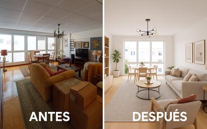 Living room of Flat for sale in A Coruña Capital 