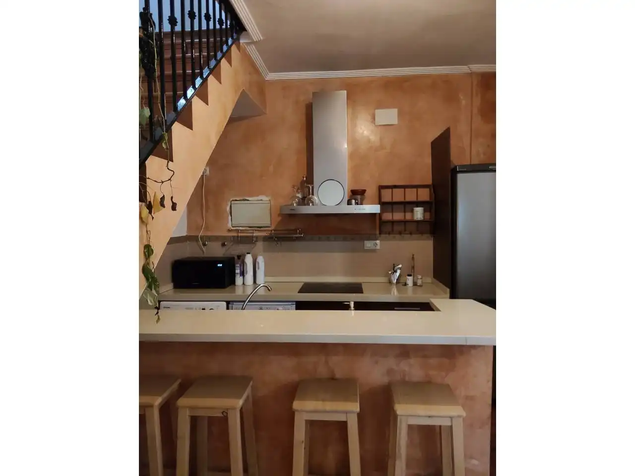 Cocina de Casa o chalet de alquiler en Carmona con Aire acondicionado, Calefacción y Jardín privado