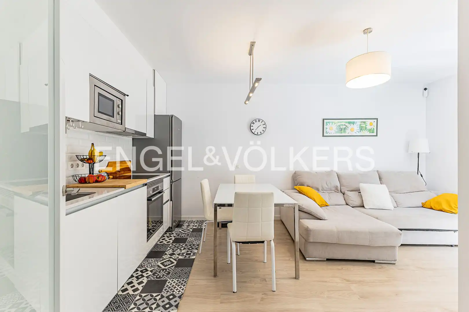 Living room of Flat for sale in  Barcelona Capital  with Air Conditioner, Heating and Terrace