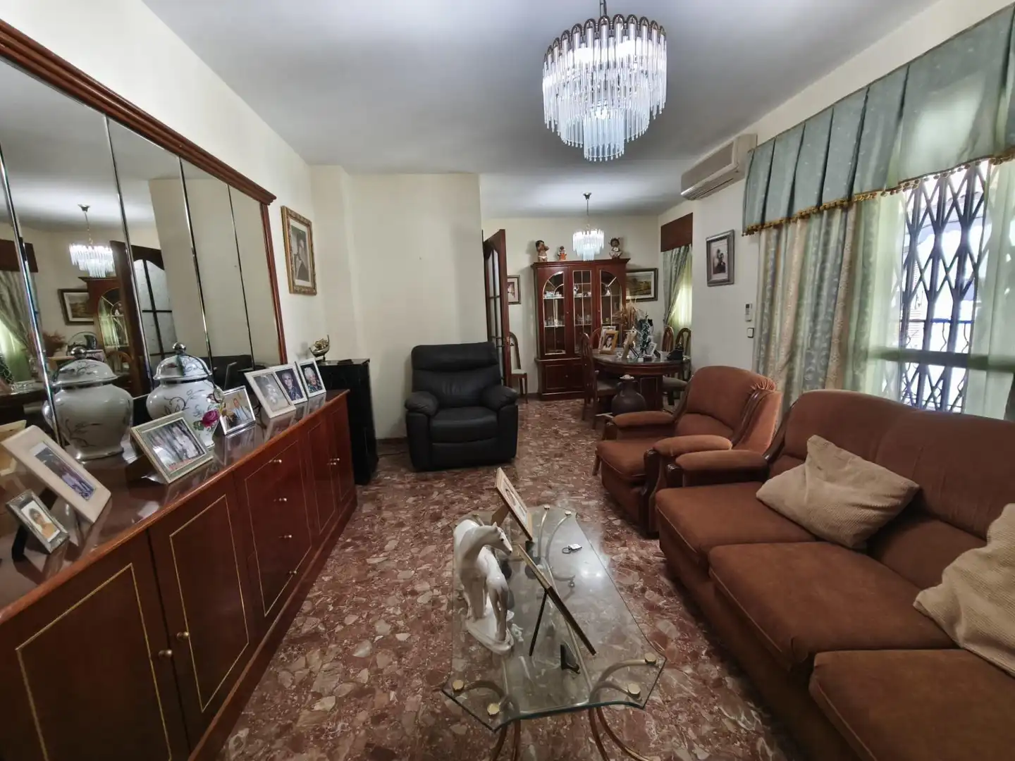 Sala de estar de Casa o chalet en venta en Málaga