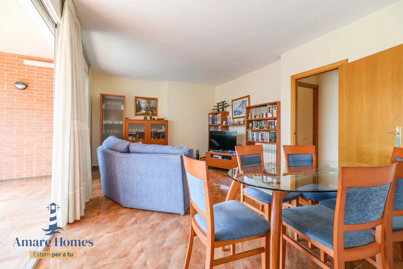 Living room of Flat for sale in Gavà  with Air Conditioner, Heating and Terrace