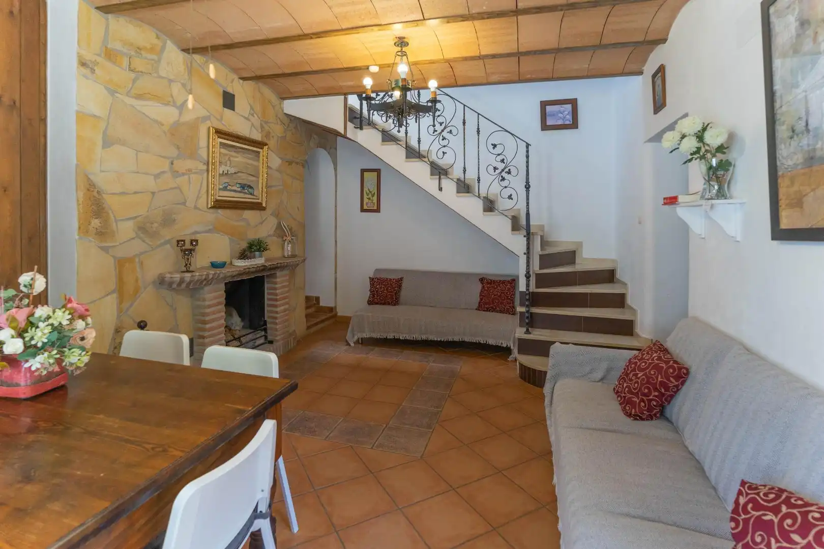 Einfamilien-Reihenhaus zur Miete in Alhaurín El Grande mit Terrasse und Möbliert