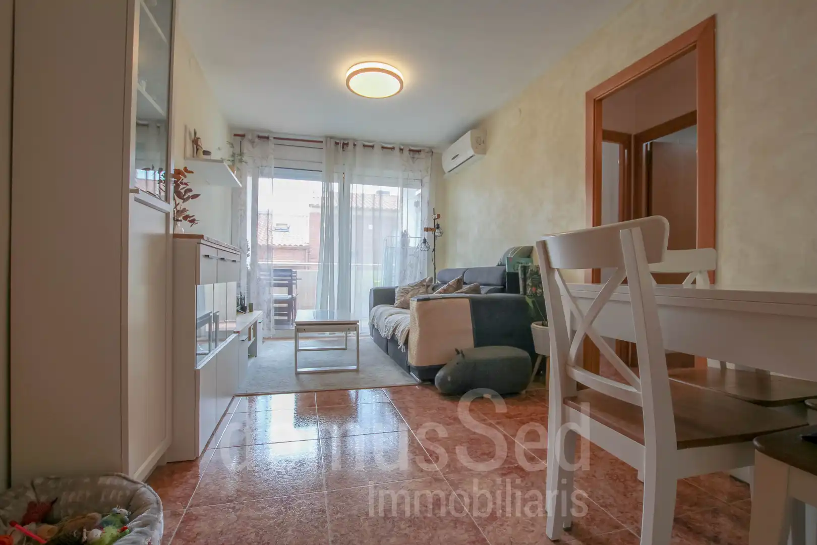 Bedroom of Flat for rent in El Masnou  with Air Conditioner, Heating and Terrace