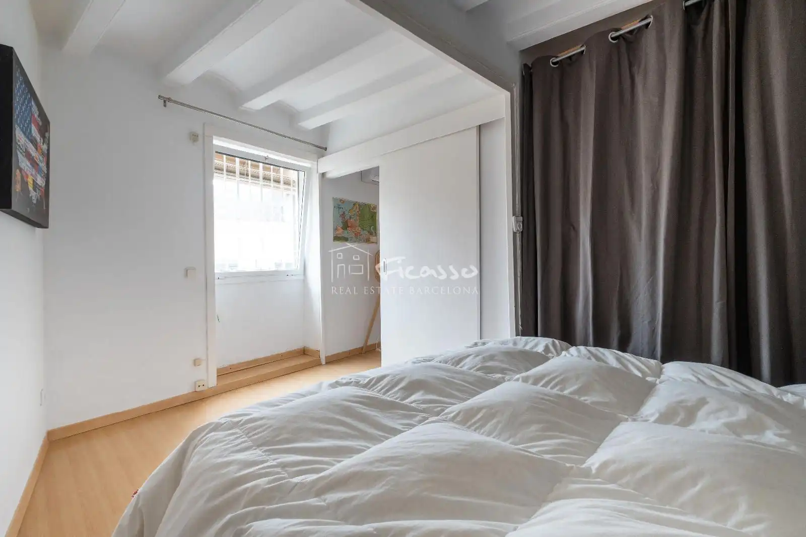 Habitación de Piso de alquiler en Barcelona con Aire acondicionado, Calefacción y Parquet