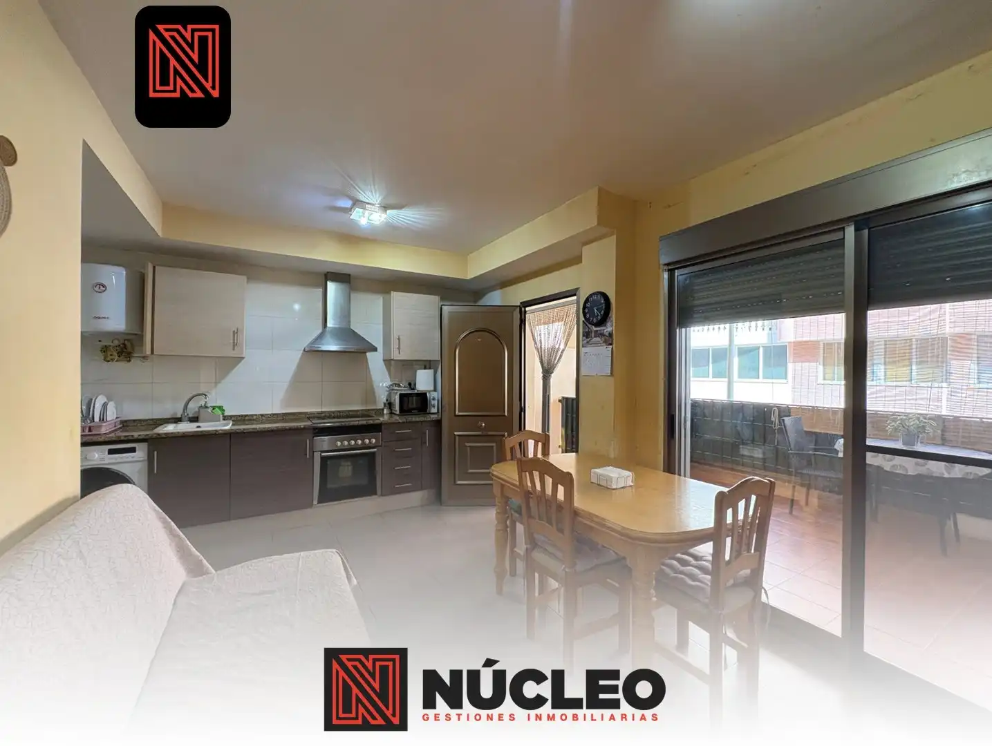 Cuina de Planta baixa en venda en Chilches / Xilxes amb Aire condicionat, Terrassa i Balcó