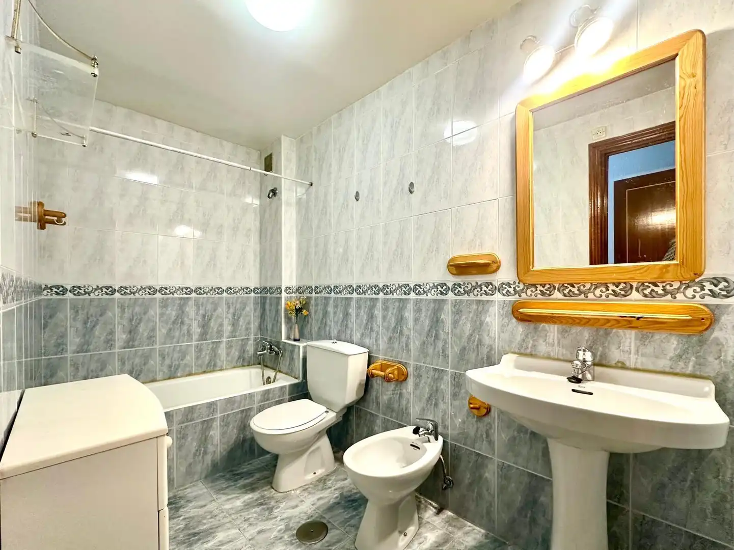 Badezimmer von Wohnung zum Verkauf in Lozoya mit Terrasse und Balkon