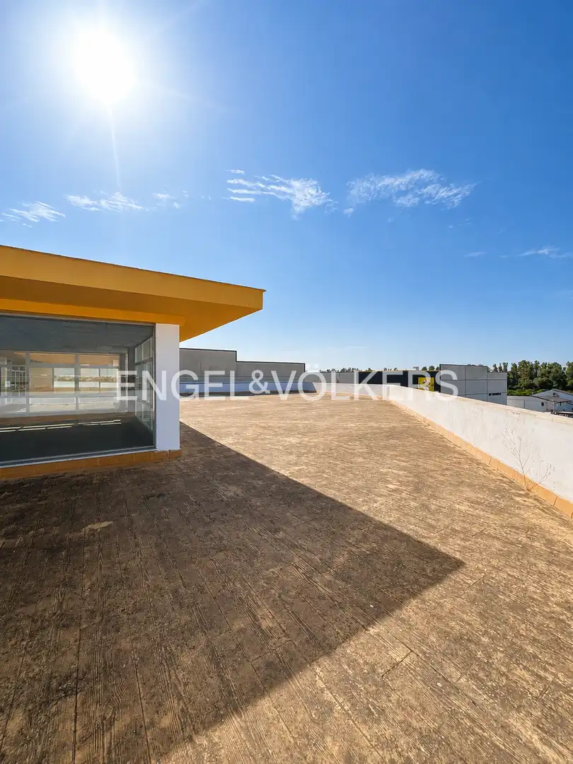 Terrasse von Wohnungen zum Verkauf in La Algaba mit Heizung