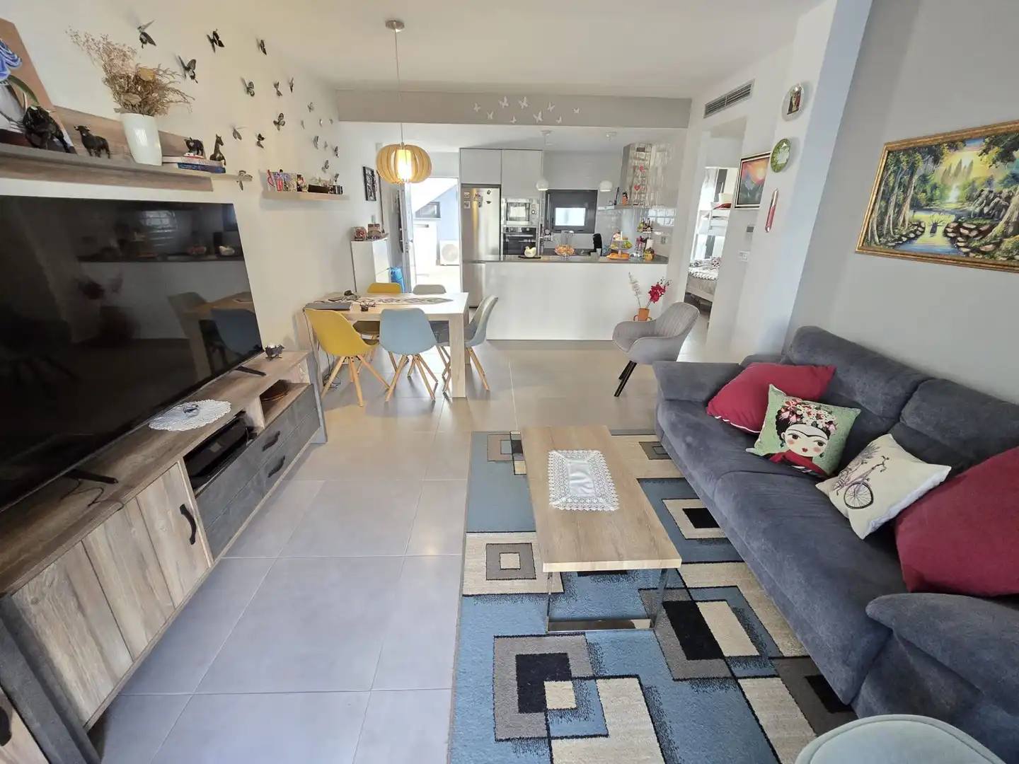 Sala de estar de Casa o chalet en venta en Pilar de la Horadada con Aire acondicionado, Calefacción y Terraza