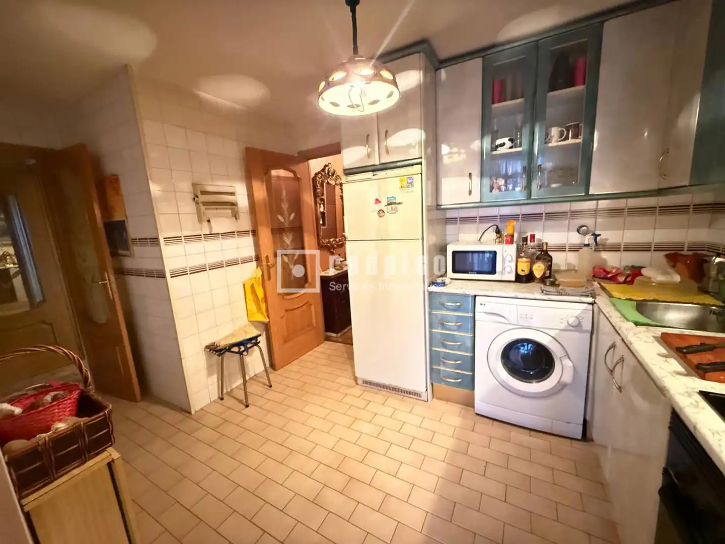 Cocina de Piso en venta en Torrejón de Ardoz con Jardín privado, Terraza y Trastero