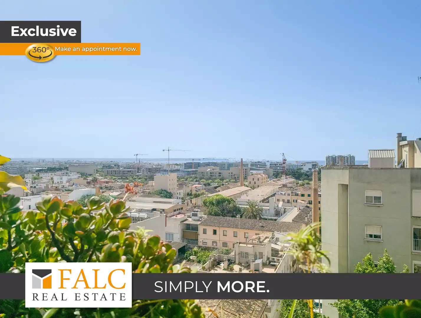 Exterior view of Apartments for sale in  Palma de Mallorca  with Heating
