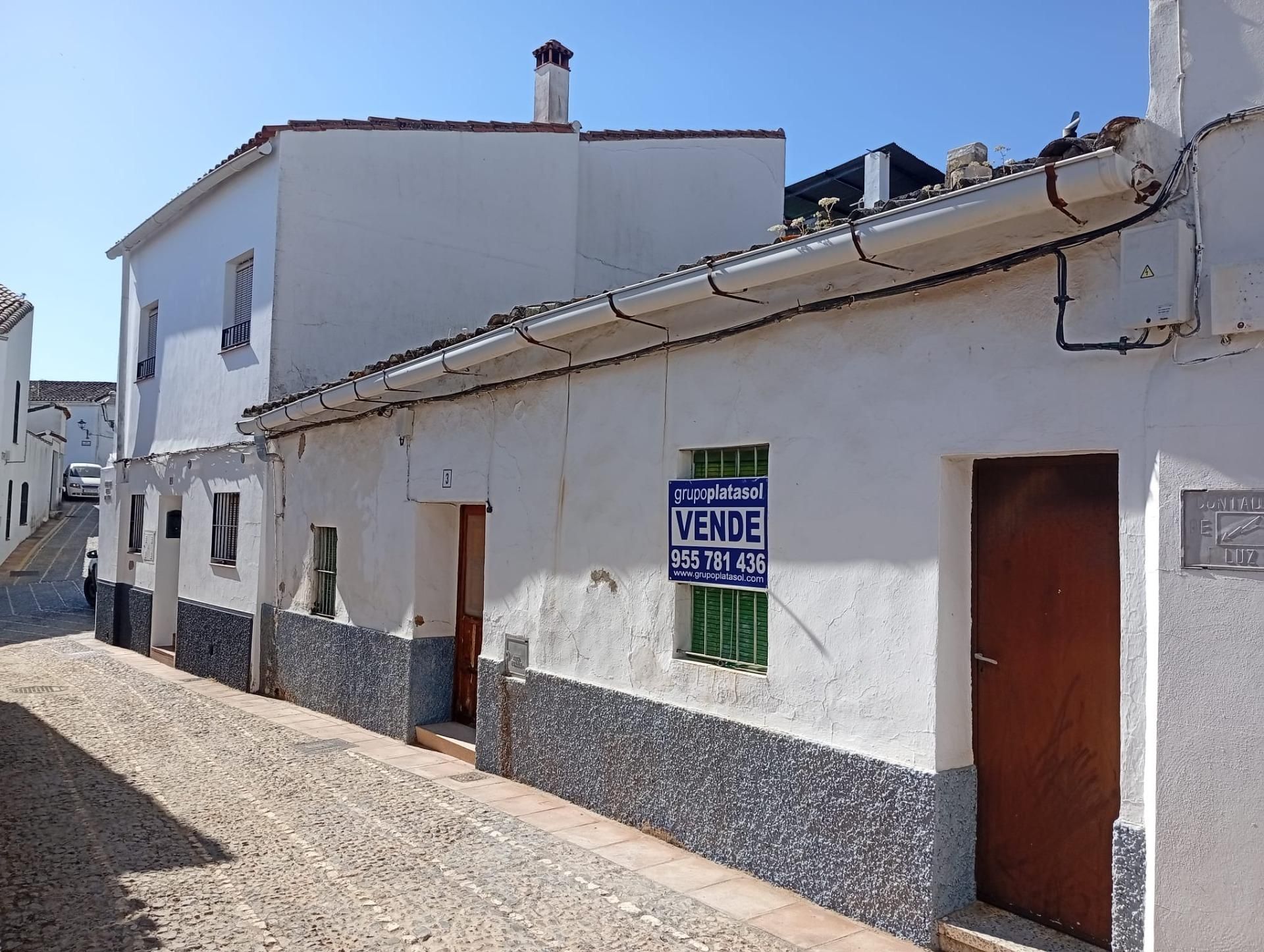 Vista exterior de Casa o xalet en venda en Higuera de la Sierra