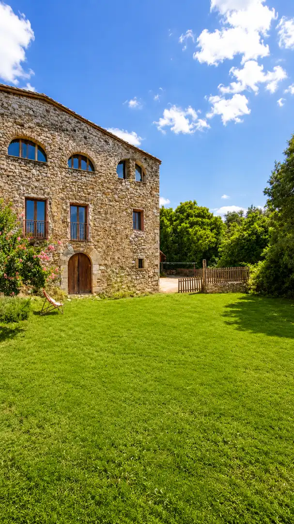 Vista exterior de Finca rústica en venta en Argelaguer con Jardín privado, Trastero y Amueblado