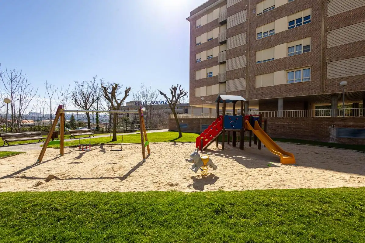 Parking of Flat for sale in Toledo  with Heating, Private garden and Swimming Pool
