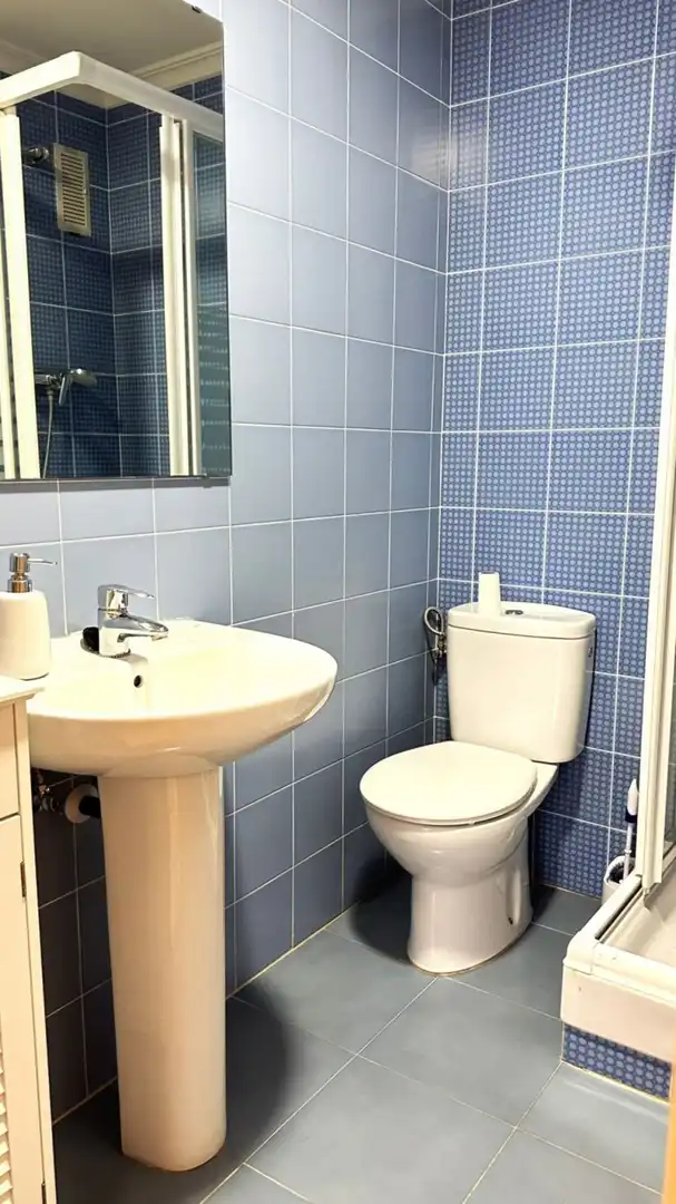 Badezimmer von Wohnung zur Miete in Canet d'En Berenguer mit Privatgarten, Terrasse und Möbliert