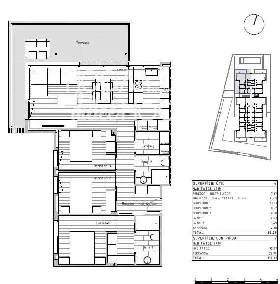 Penthouse with pool for sale in COSTA DAURADA, imagen 23