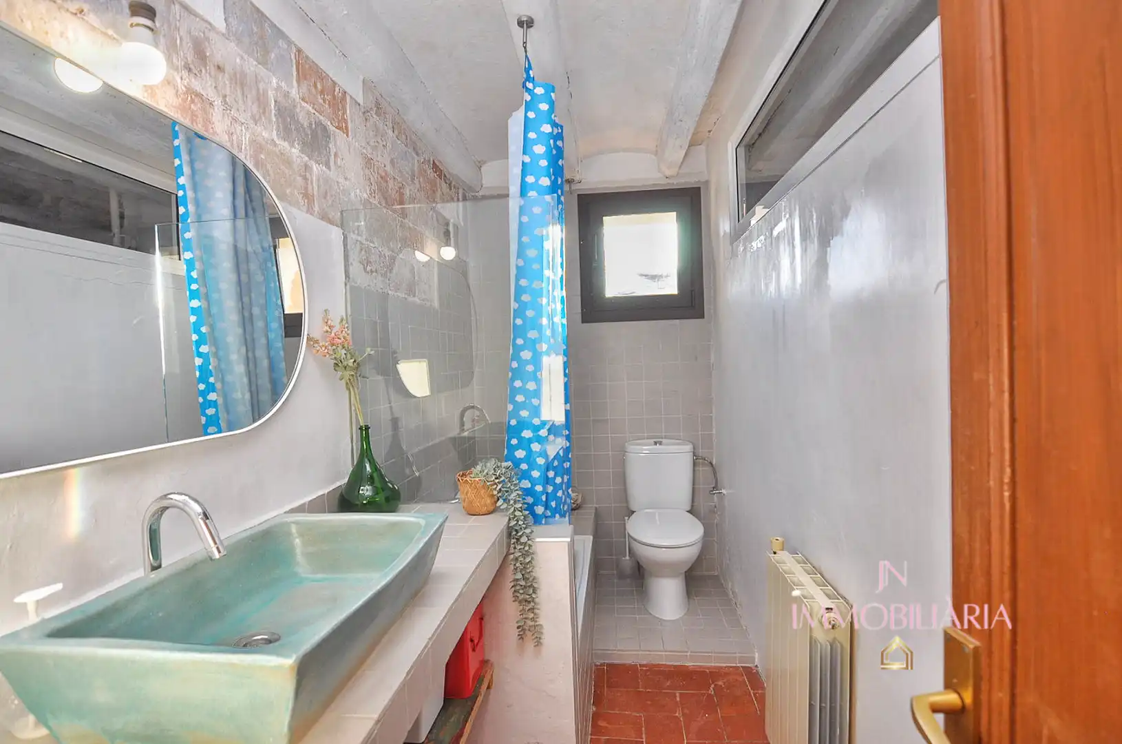 Badezimmer von Haus oder Chalet zum Verkauf in Piera mit Heizung, Parkett und Terrasse