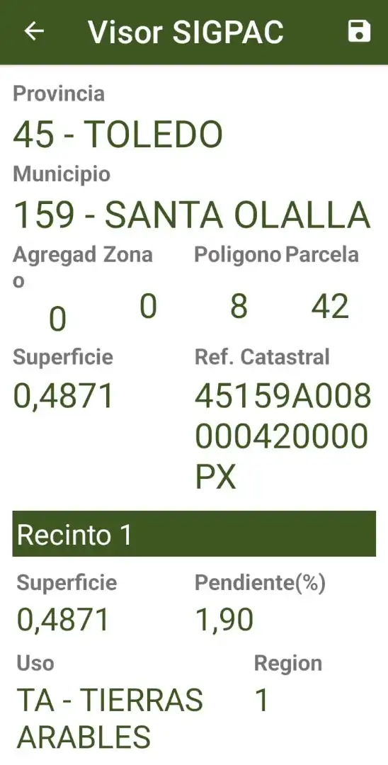 Rural land for sale in Santa Olalla, imagen 3